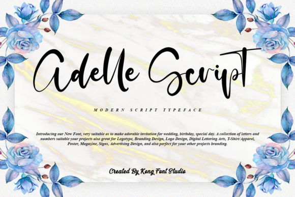 Adelle Script: Playful & Polished Handwriting