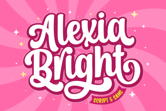 Alexia Bright: Elegant Handwritten Typography