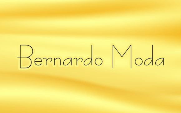 Bernardo Moda: Where Creative Energy Meets Typographic Clarity