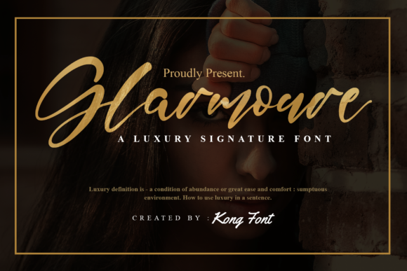Glarmoure: A Playful Handwritten Script for Modern Design