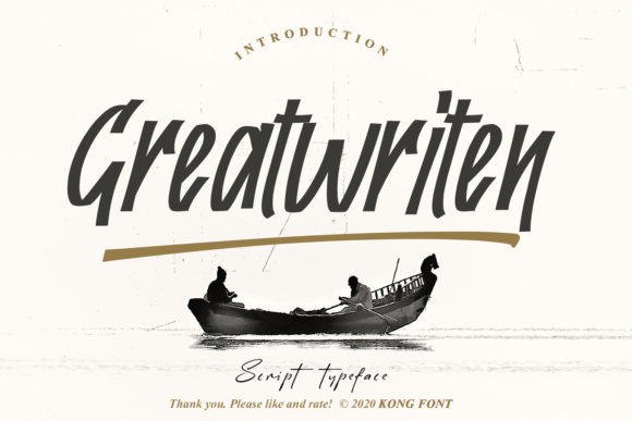 Greatwriten: Playful, Professional Handwriting