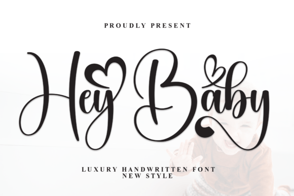Hey Baby: A Handwritten Font with Soul