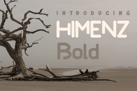 Himenz: The Rounded Display Font That Bridges Craft, Design, and Digital Workflow