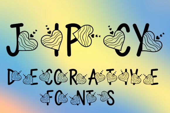 Jipcy: Sweet Heart Love Font for Real Projects