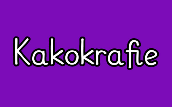 Kakografie: Timeless Handwritten Elegance