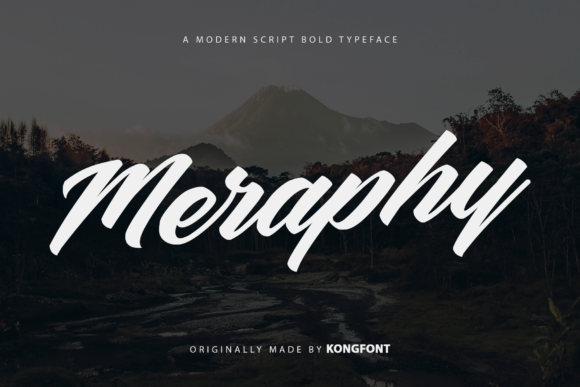 Meraphy: The Handwritten Script Font That Brings Joy to Crafters and Designers