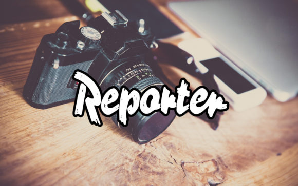 Reporter: A Bold Typographic Statement