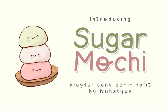 Sugar Mochi: Minimalist Sans Serif with Handwritten Warmth