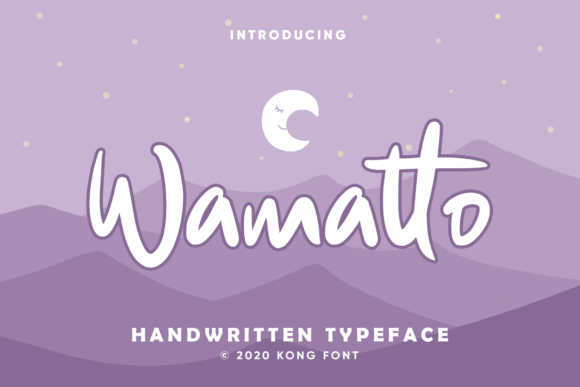 Wamatto: The Handwritten Font That Brings Warmth, Personality, and Playfulness to Every Design